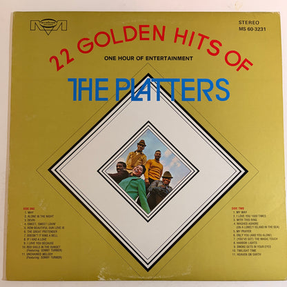22 Golden Hits of the Platters 1967 Vinyl LP