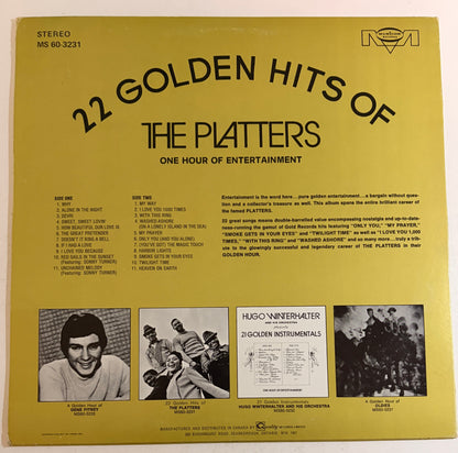 22 Golden Hits of the Platters 1967 Vinyl LP