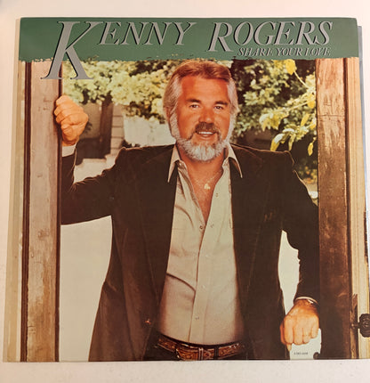 Kenny Rogers Share Your Love 1981 Vinyl LP