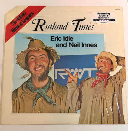 The Rutland Weekend Songbook Eric Idle and Neil Innes 1976 Vinyl LP