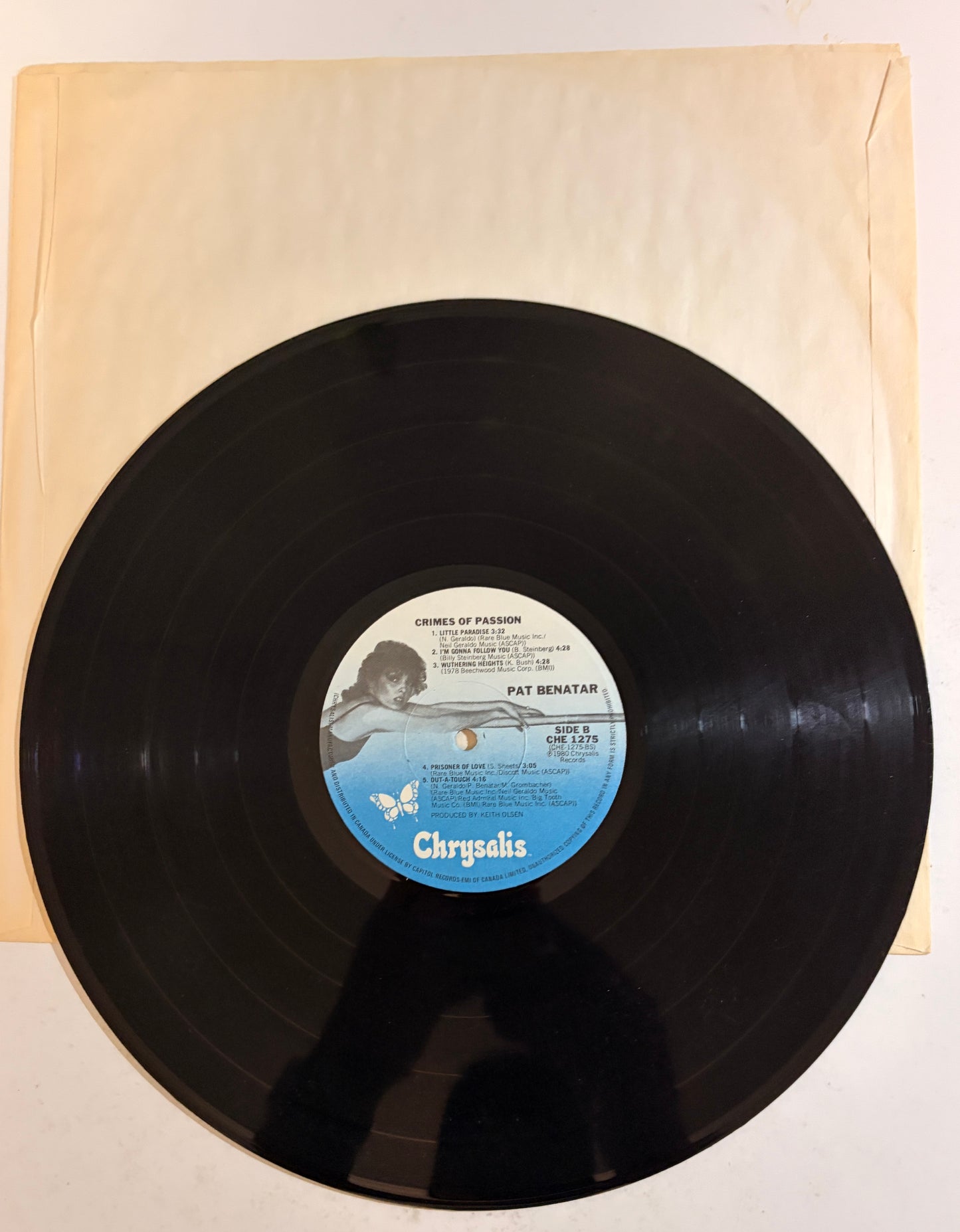 Pat Benatar Crimes of Passion 1980 Vinyl LP