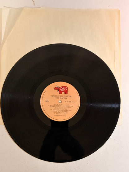 History of Eric Clapton 1972 Double Vinyl LP
