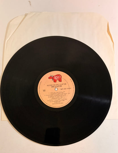 History of Eric Clapton 1972 Double Vinyl LP