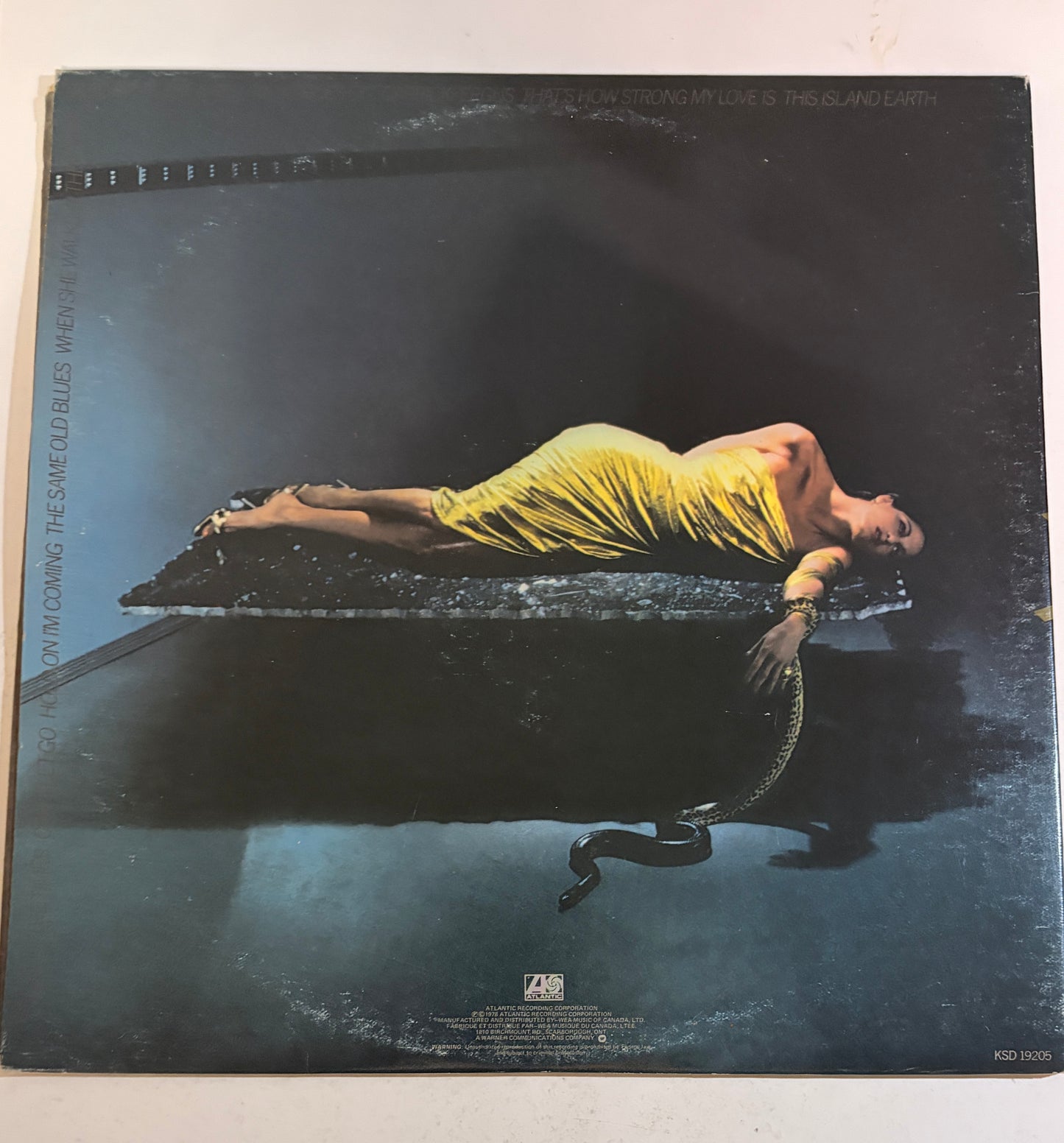 Bryan Ferry The Bride Stripped Bare 1978 Vinyl LP