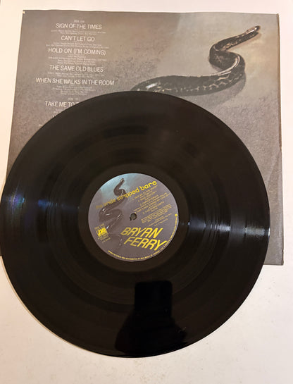Bryan Ferry The Bride Stripped Bare 1978 Vinyl LP