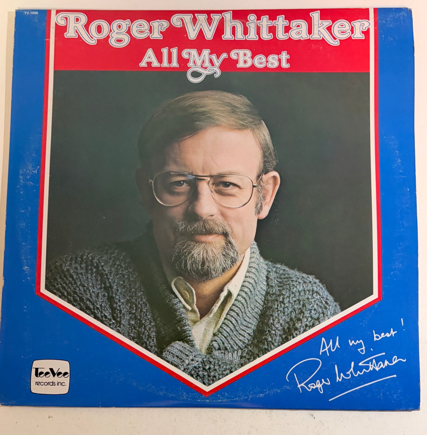 Roger Whittaker All My Best 1977 Vinyl LP