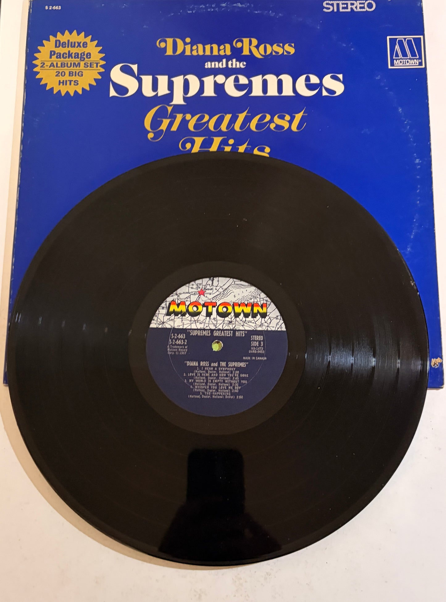 Diana Ross and the Supremes Greatest Hits 1967 Vinyl LP