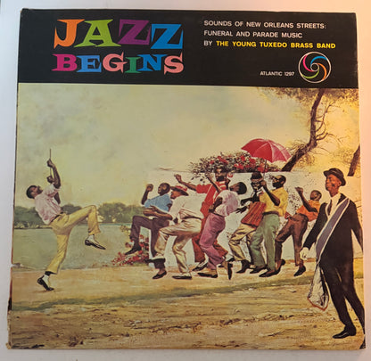 Jazz Begins: Sounds Of New Orleans Streets: Funeral And Parade Music 1959 Vinyl LP