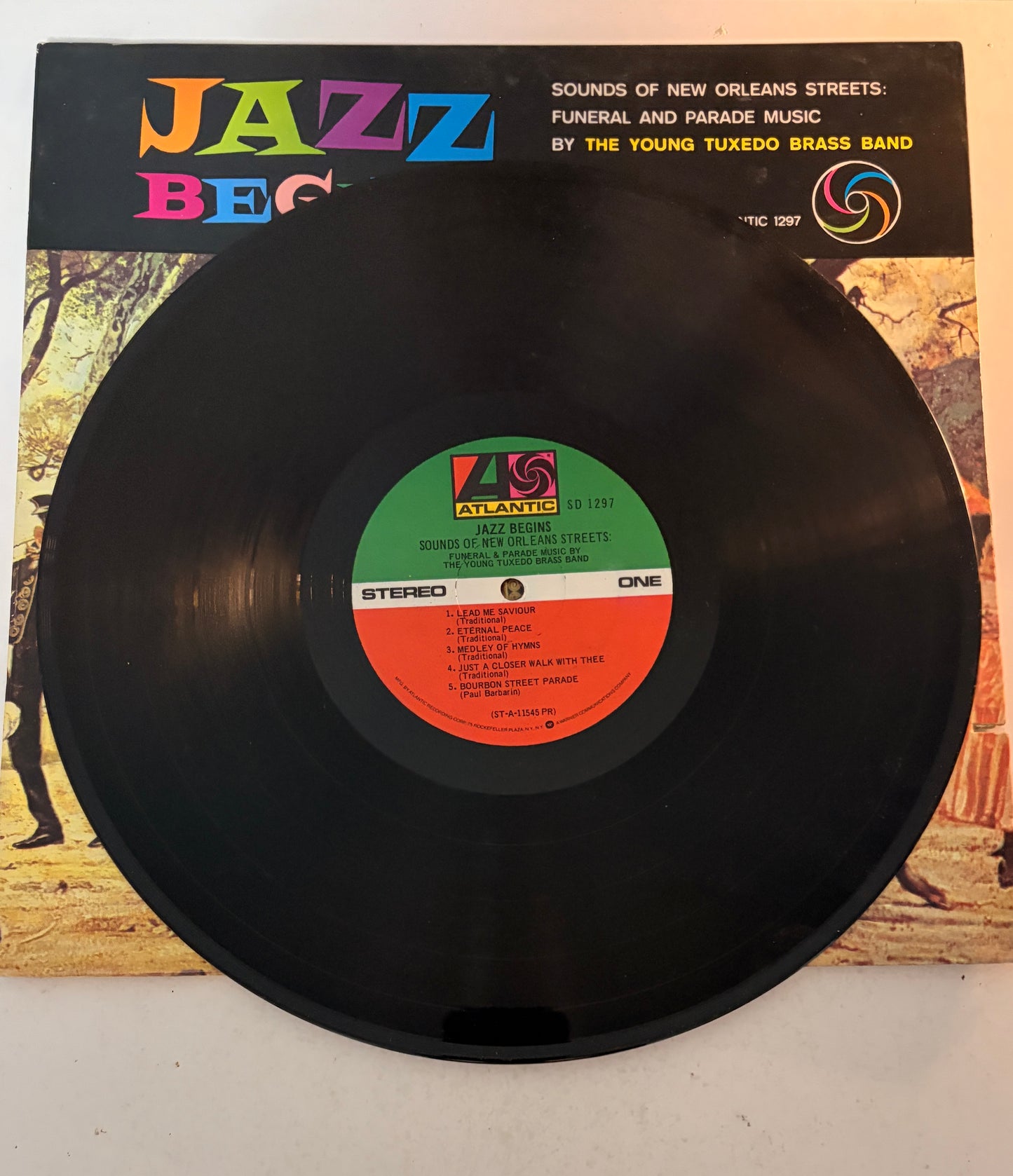 Jazz Begins: Sounds Of New Orleans Streets: Funeral And Parade Music 1959 Vinyl LP