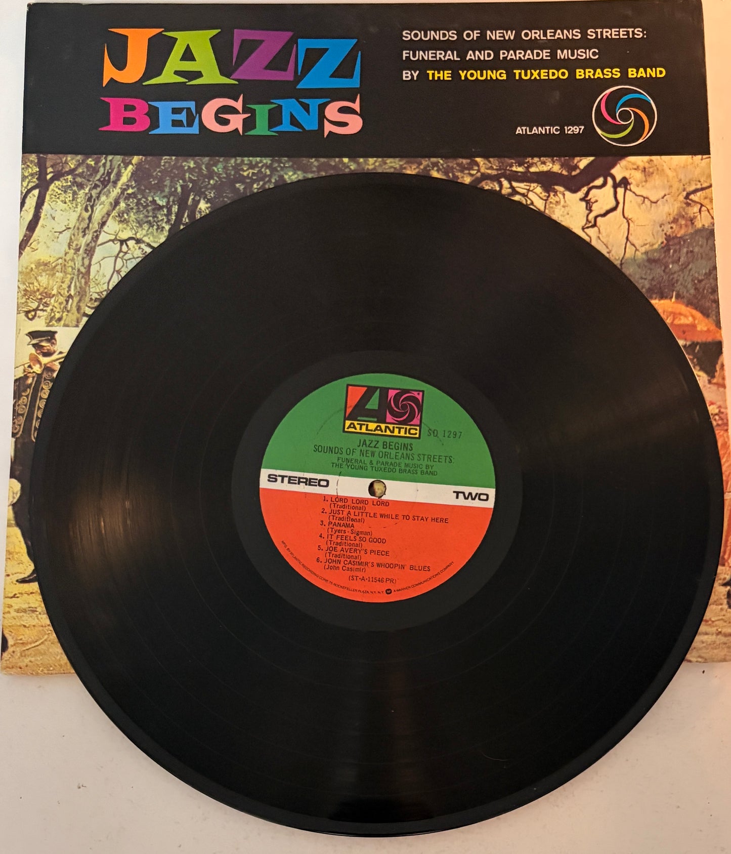 Jazz Begins: Sounds Of New Orleans Streets: Funeral And Parade Music 1959 Vinyl LP