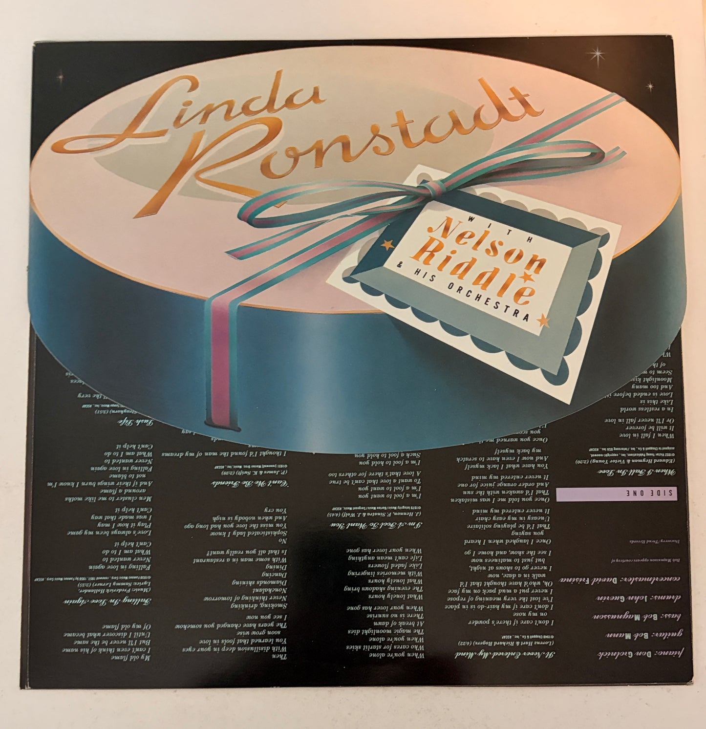 Linda Ronstadt Lush Life 1984 Vinyl LP