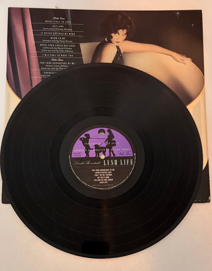 Linda Ronstadt Lush Life 1984 Vinyl LP