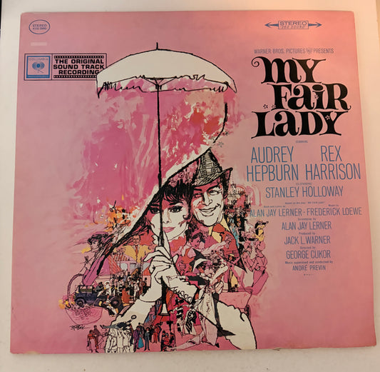 My Fair Lady Audrey Hepburn, Rex Harrison 1964 Vinyl LP