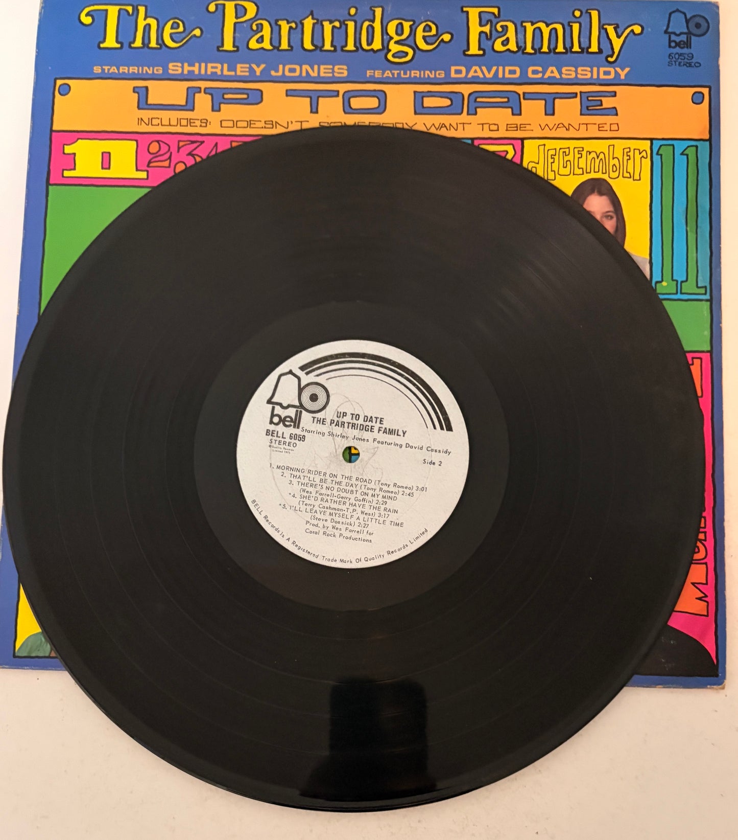 The Partridge Family Up to Date 1971 Vinyl LP