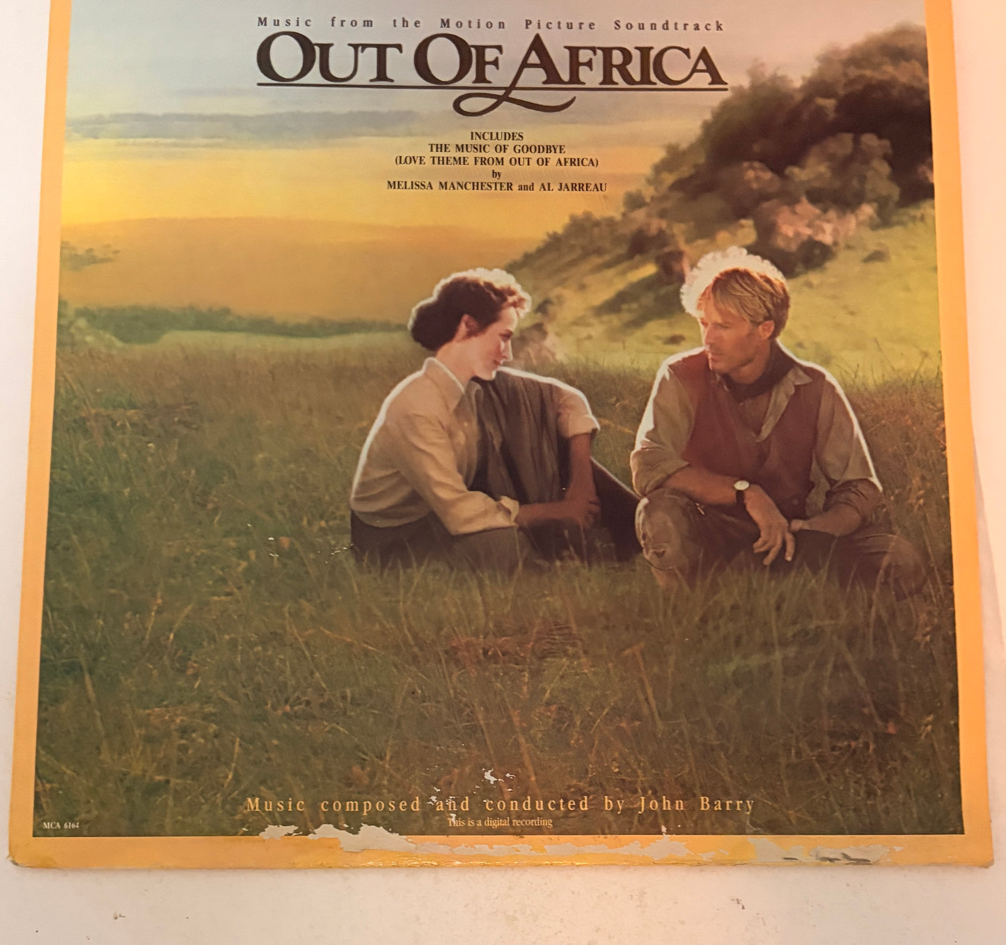 John Barry's Out of Africa Soundtrack 1986 Vinyl LP