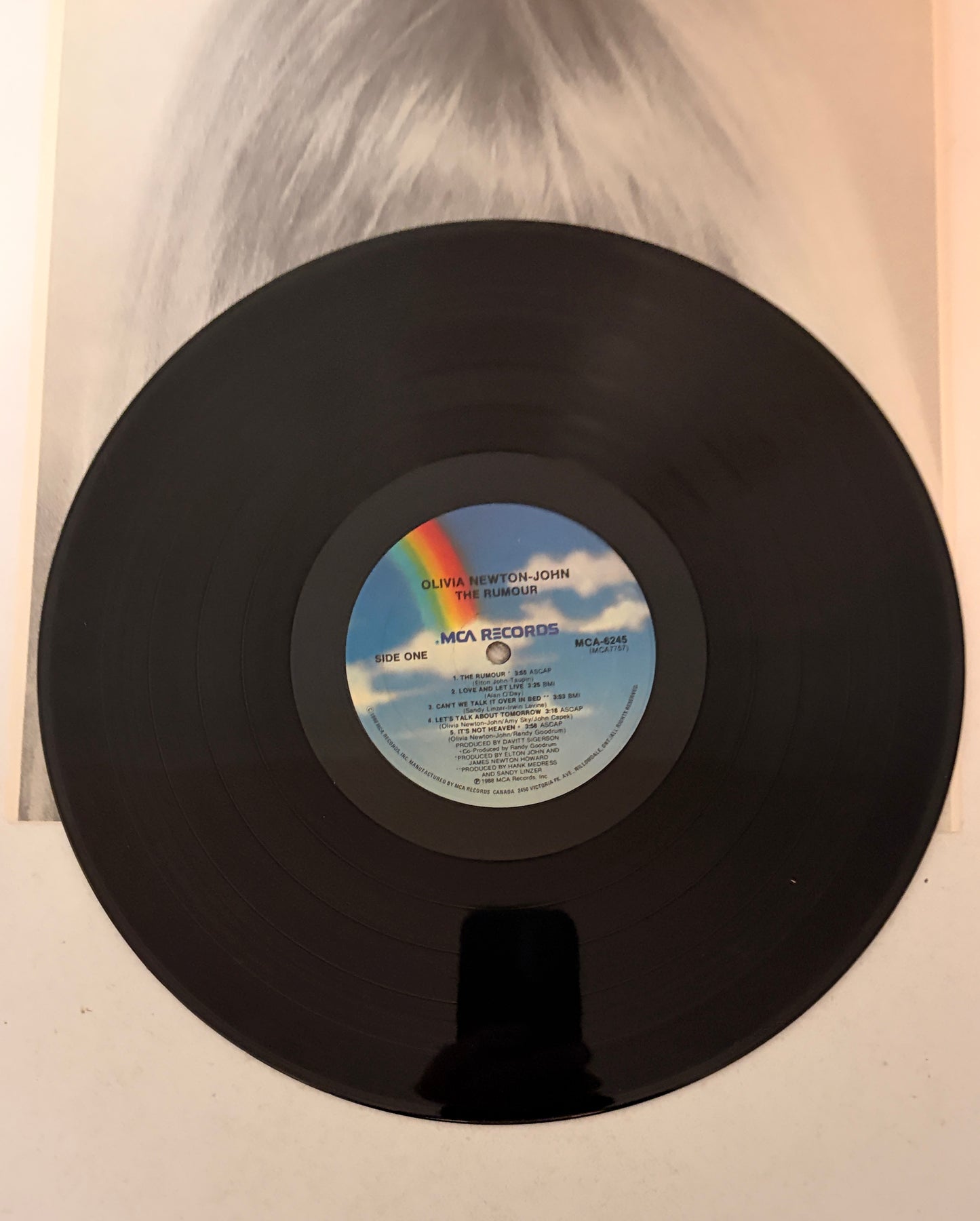 Olivia Newton-John The Rumour 1988 Vinyl LP