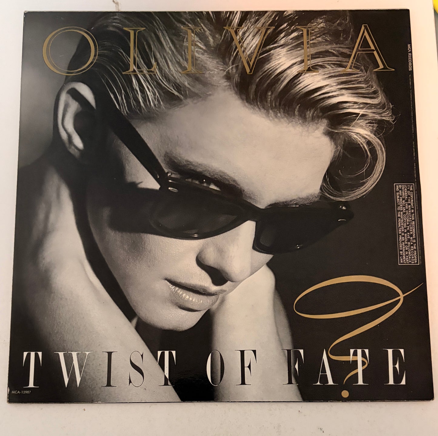 Olivia Newton-John Livin in Desperate Times 1984 Vinyl LP