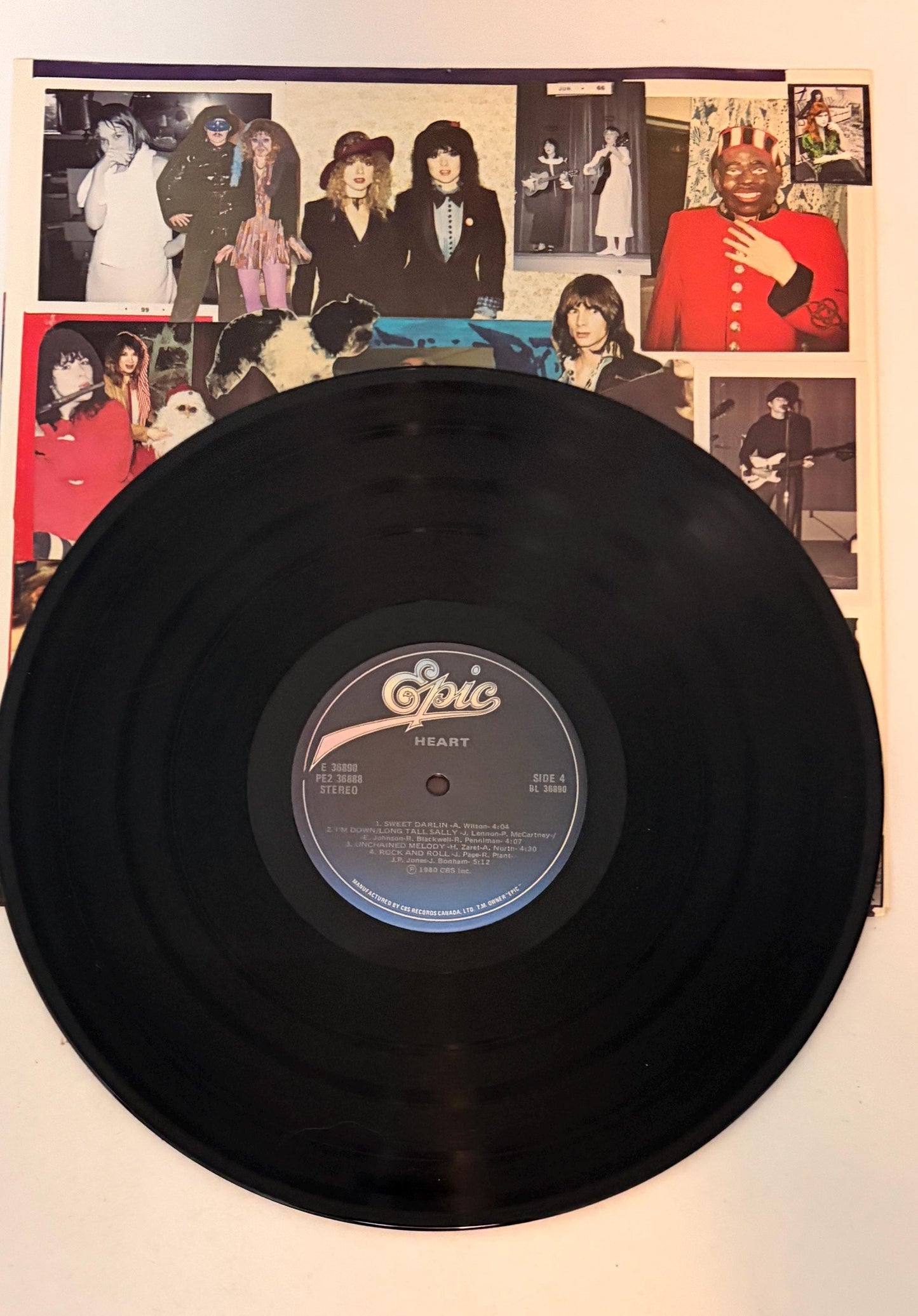 Heart Greatest Hits Live 1980 Vinyl Record