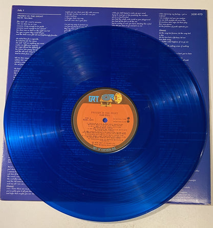 Dan Hill - Frozen in the Night 1978 Vinyl LP Record - Blue Vinyl edition