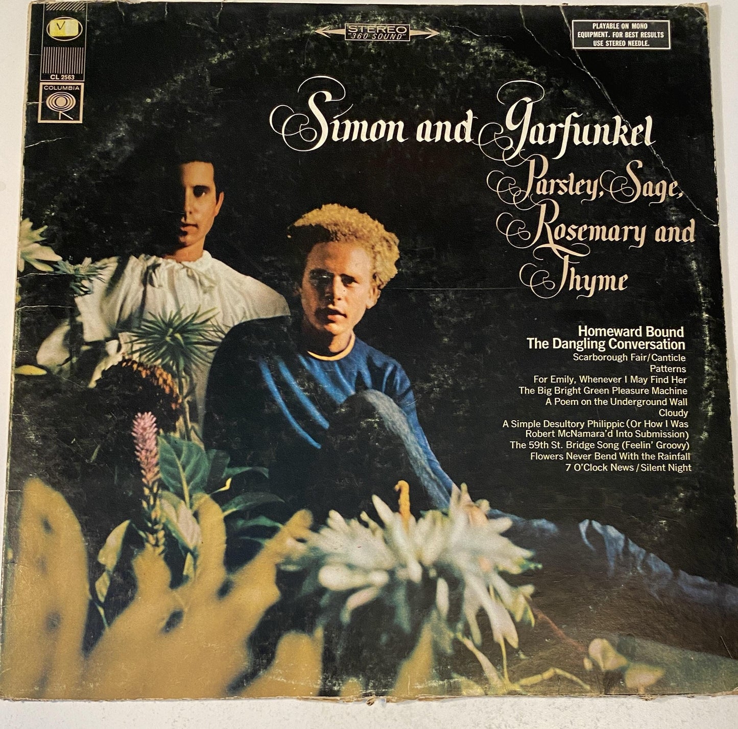 Simon and Garfunkel - Parsley, Sage, Rosemary and Thyme - 1966 Vinyl LP Record
