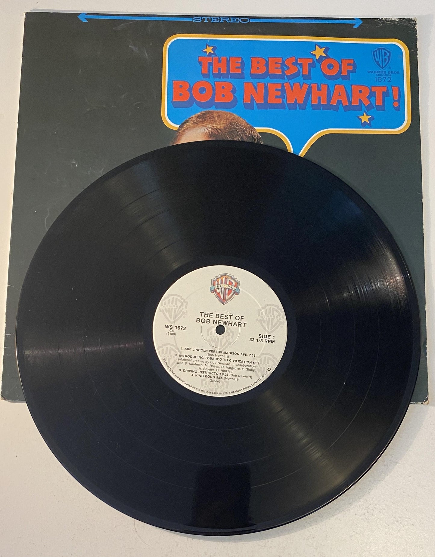 The Best of Bob Newhart - 1966 Vinyl LP Record