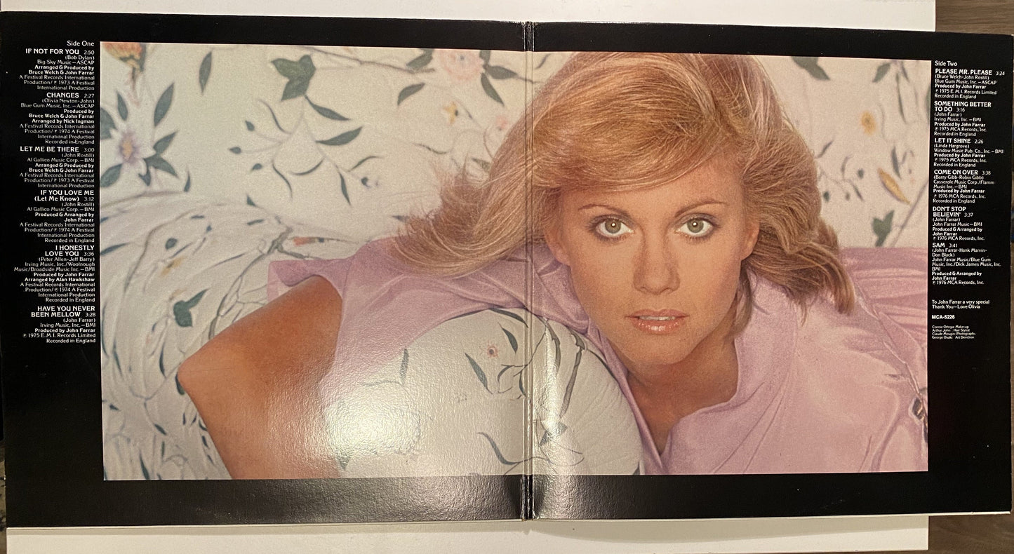 Olivia Newton-John Greatest Hits - 1980 Vinyl LP
