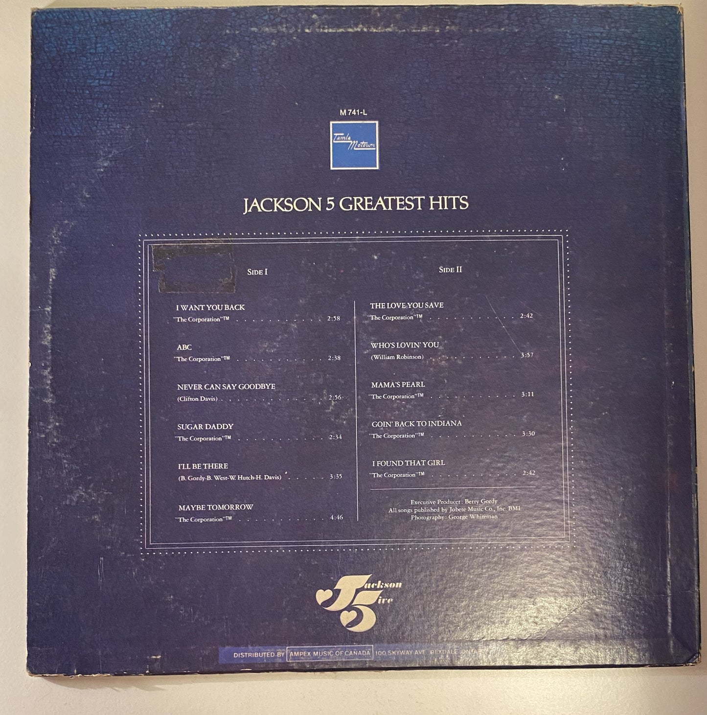 The Jackson 5 - Greatest Hits - 1971 Vinyl LP