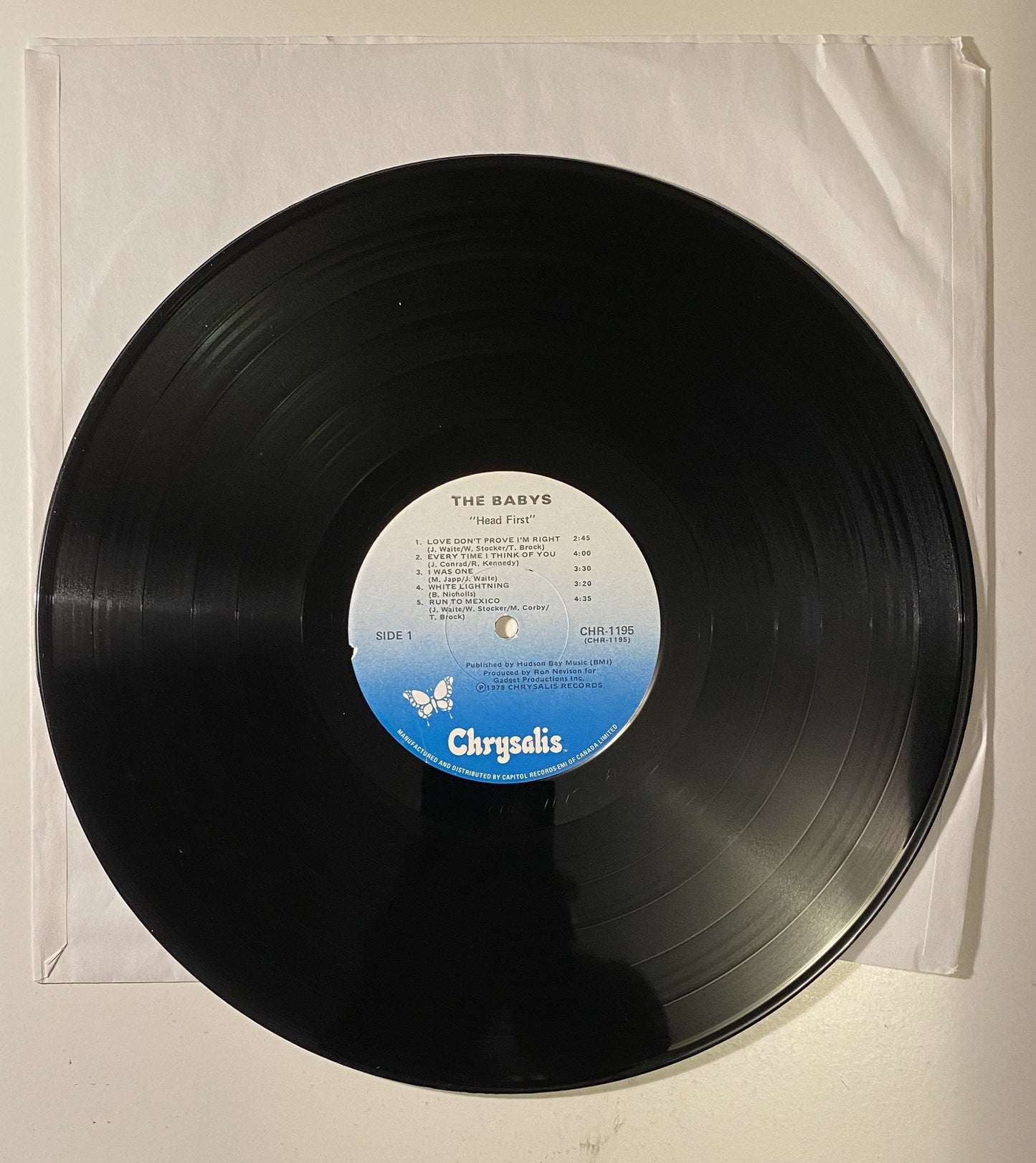 The Babys - Head First - 1979 Vinyl LP