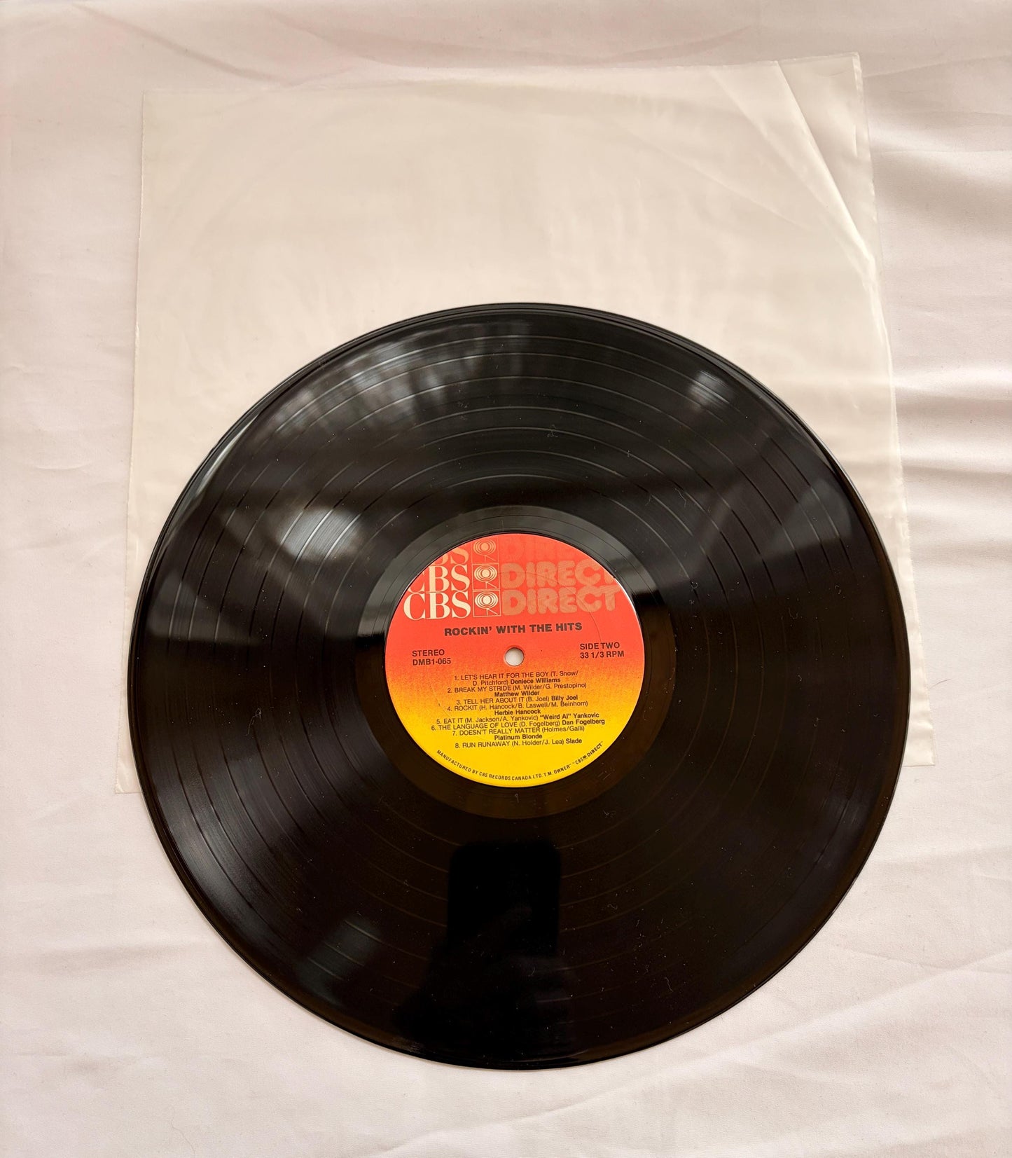 Various - Rockin With the Hits, Billy Joel, Cyndi Lauper, Nena, Weird Al, 1984 Vinyl Record
