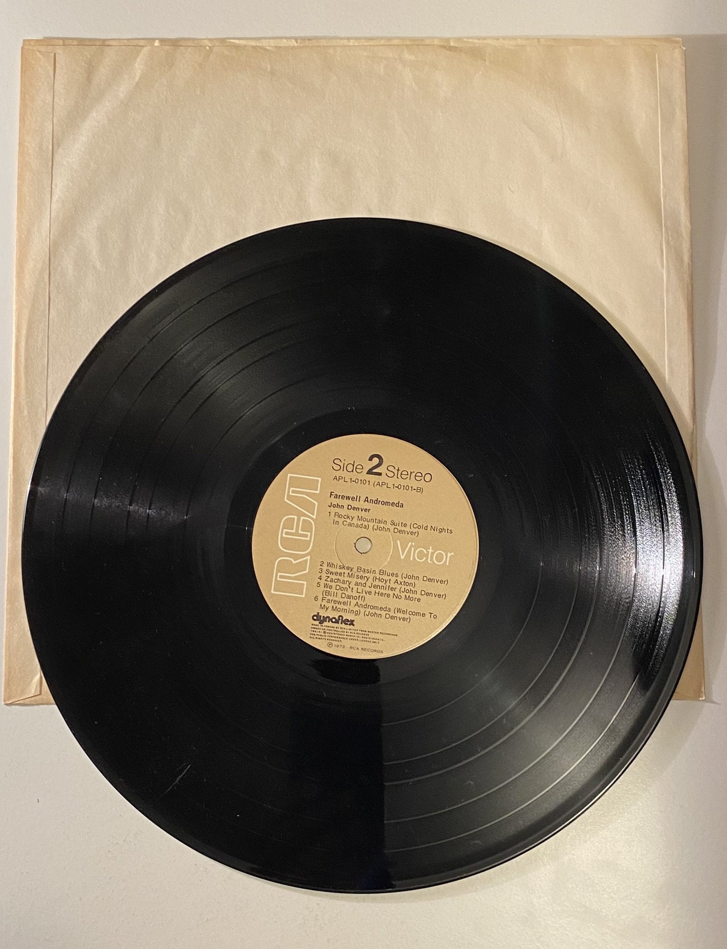 John Denver - Farewell Andromeda - 1073 Vinyl LP