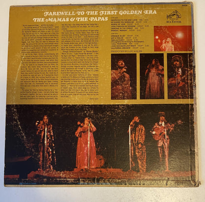 Farewell to the First Golden Era of The Mamas and the Poppas - 1967 Vinyl LP