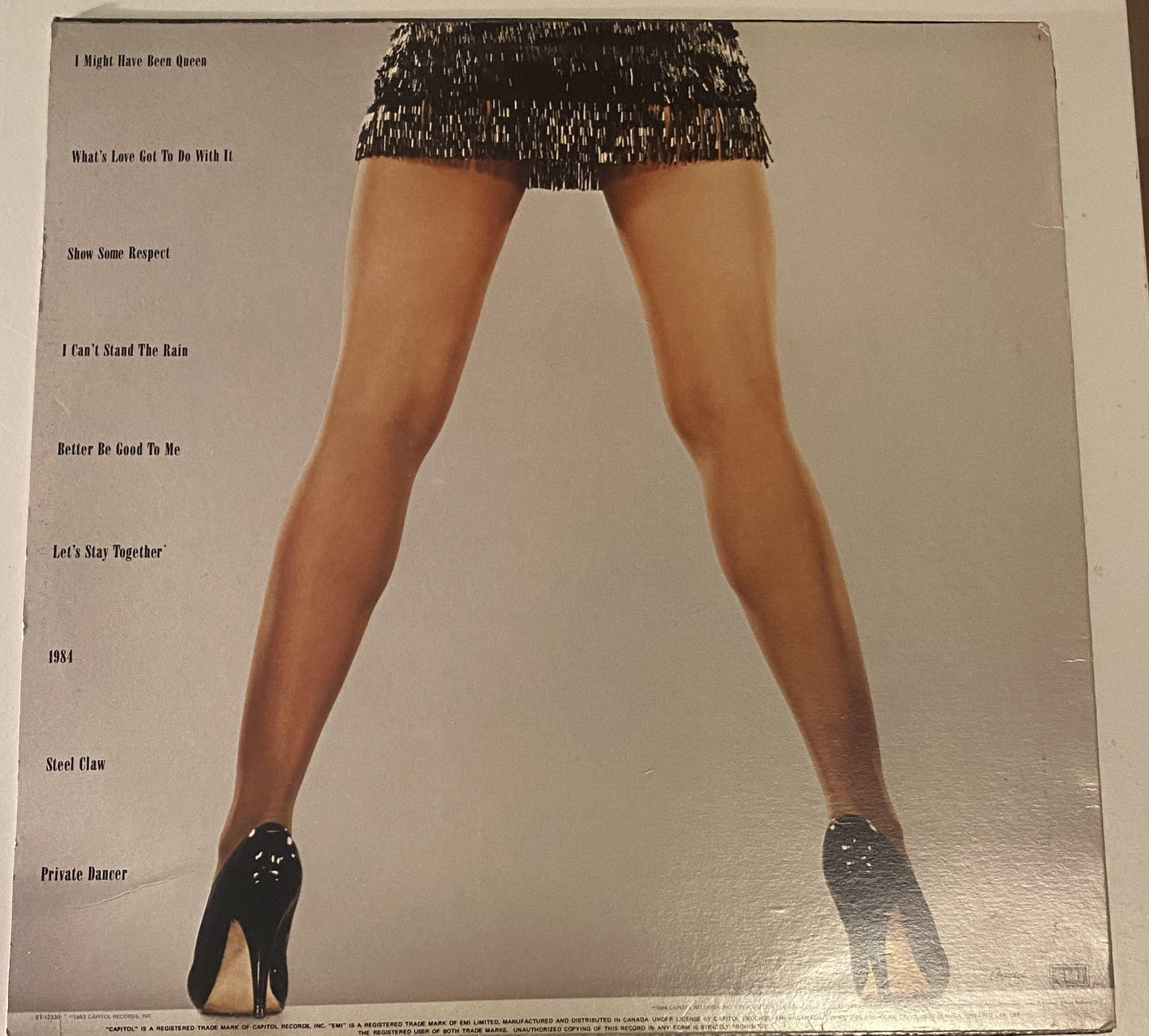 Tina Turner - Private Dancer 1984 Vinyl LP