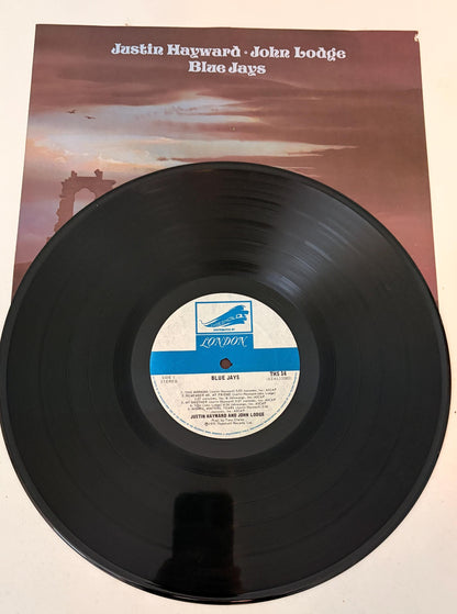 Justin Hayward & John Lodge Blue Jays 1975 Vinyl Record