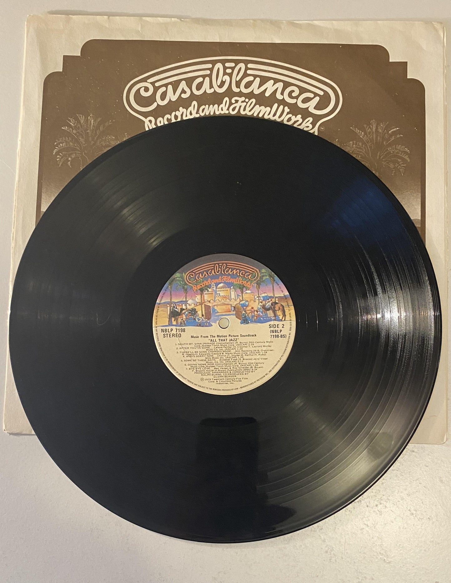 All That Jazz Original Motion Picture Soundtrack 1979 Vinyl LP