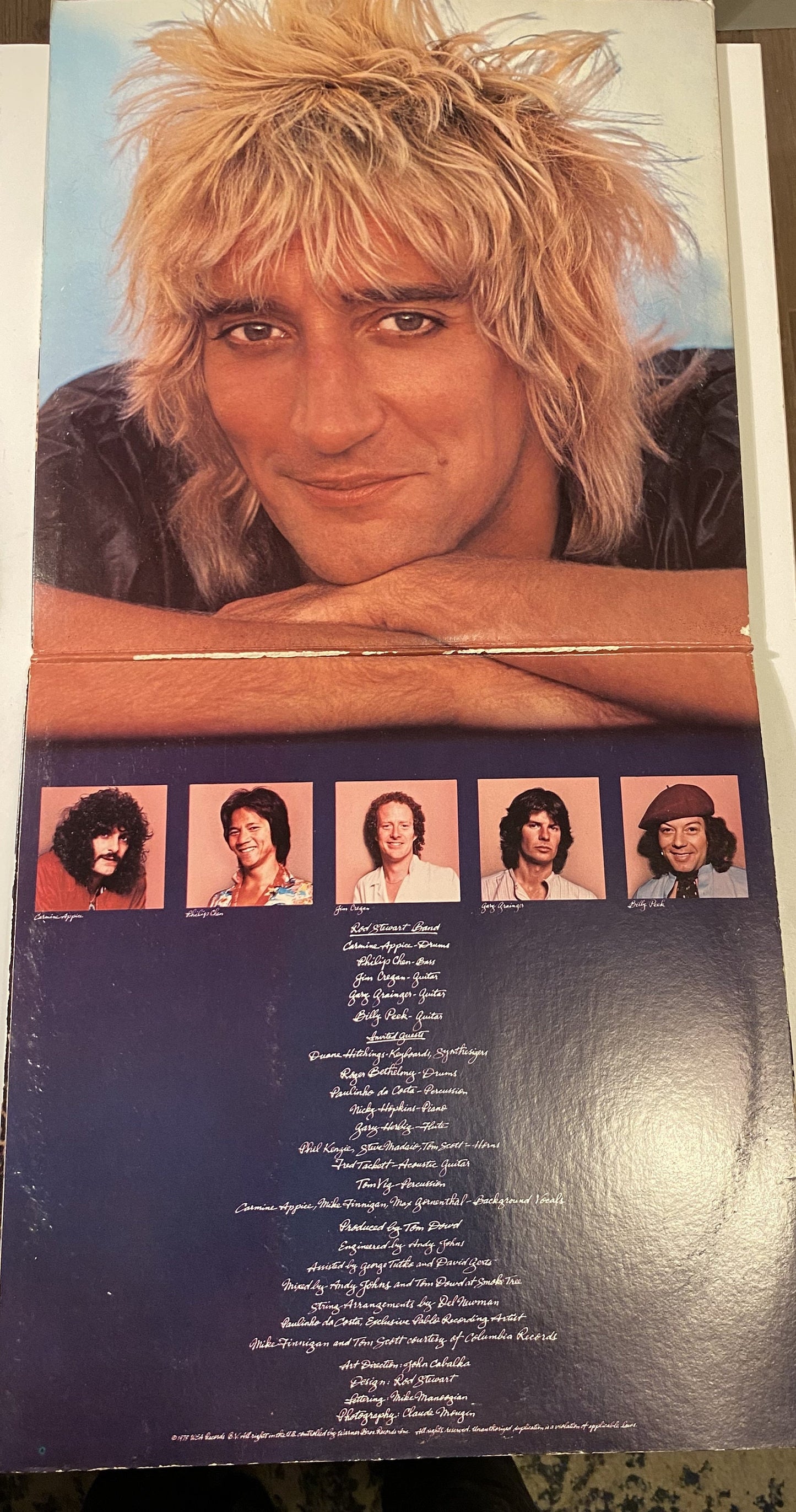 Rod Stewart - Blondes Have More Fun - 1978 Vinyl LP Record