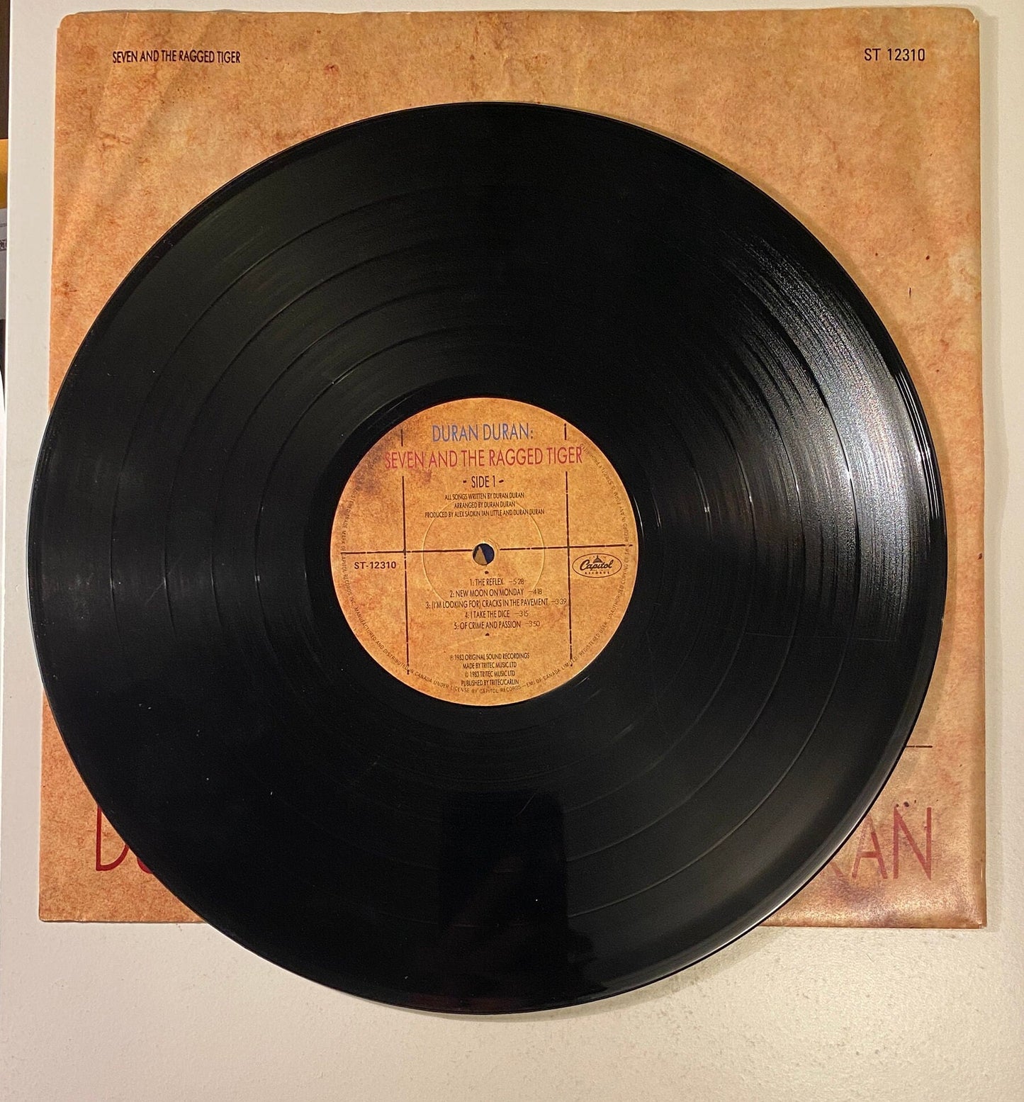 Duran Duran - Seven and the Ragged Tiger - 1983 Vinyl LP Record