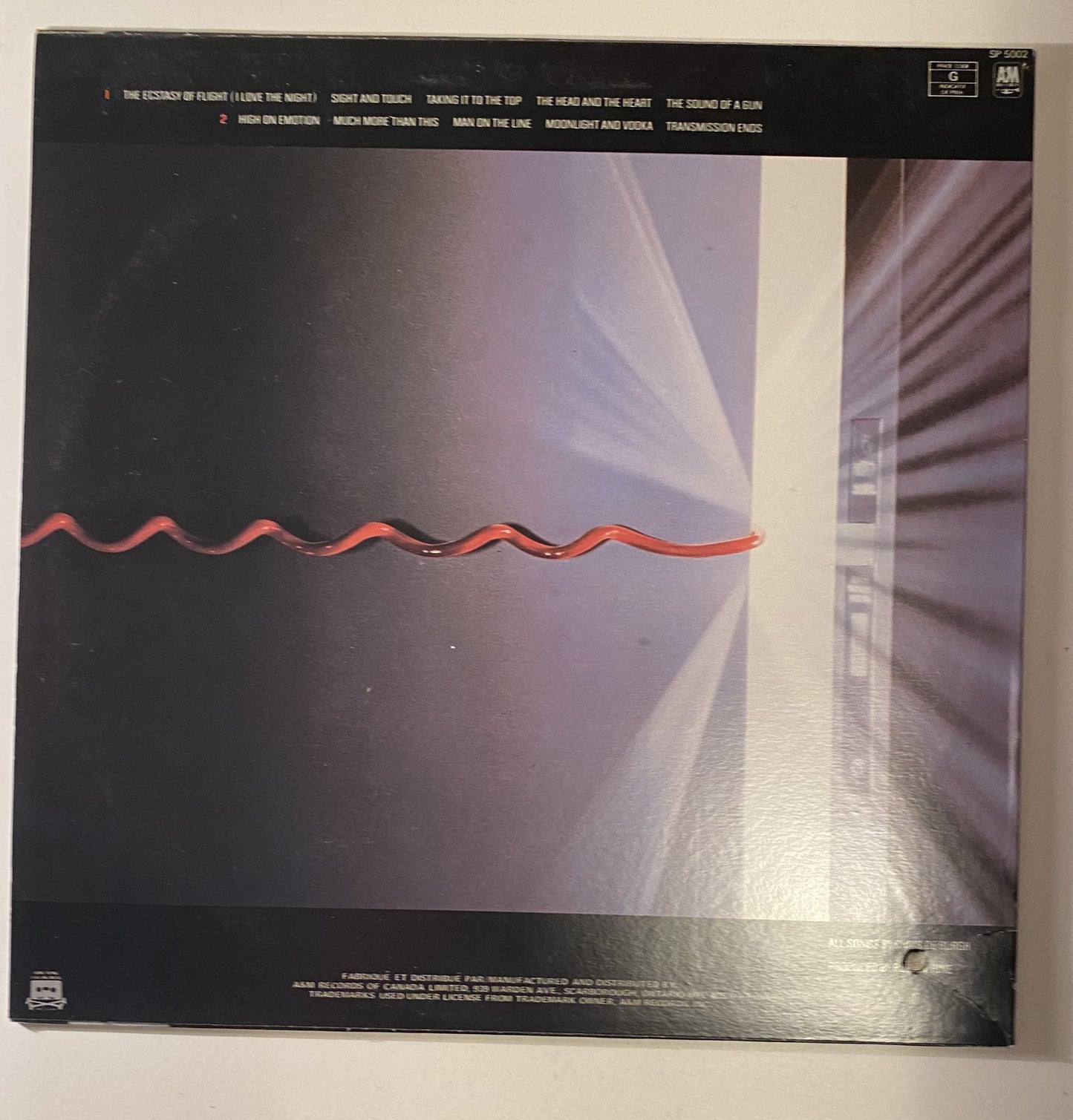 Chris De Burgh - Man on the Line - Vinyl LP