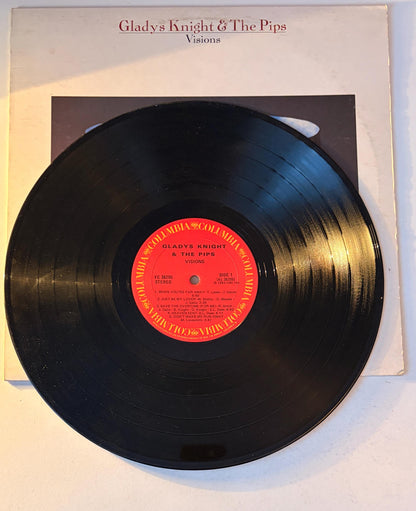 Gladys Knight & The Pips - Visions 1983 Vinyl Record