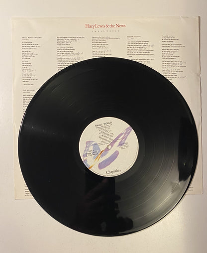 Huey Lewis & the News - Small World 1988 Vinyl LP