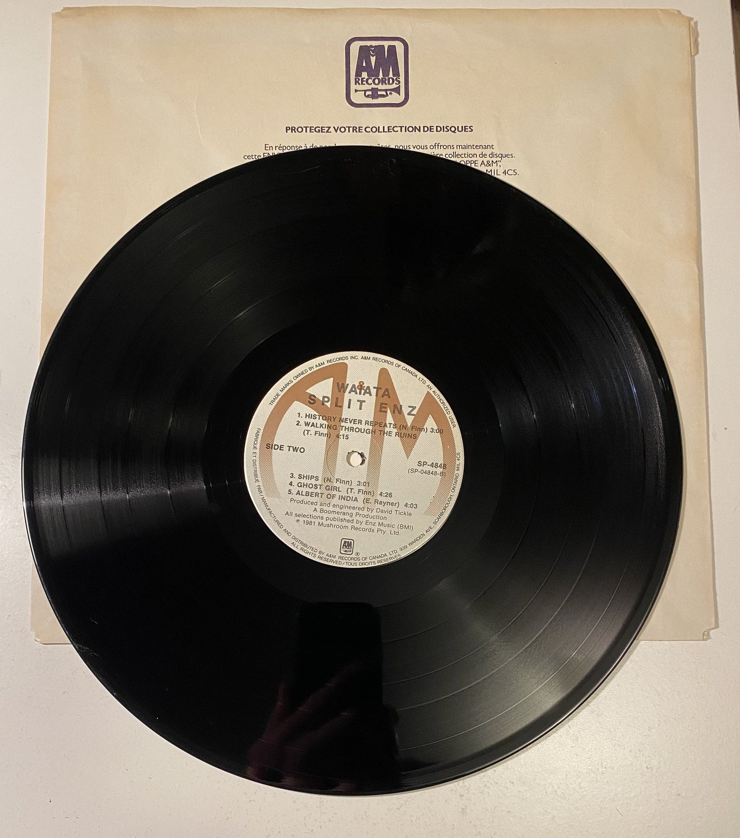 Split Enz - Waiata - 1981 Vinyl LP