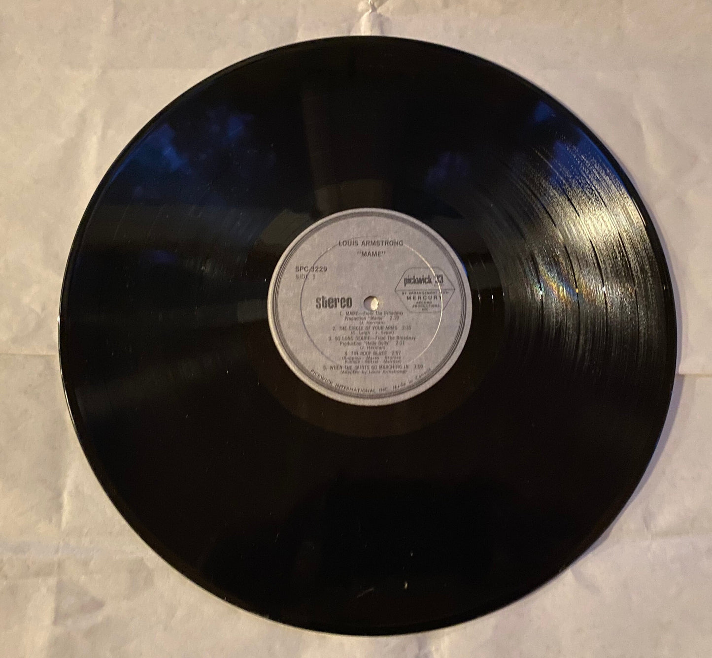 Louis Armstrong - Mame - 1965 Vinyl LP