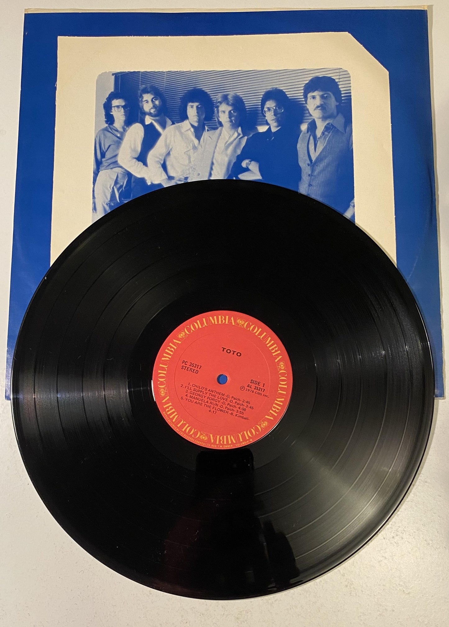 Toto - Self Titled 1978 Vinyl LP