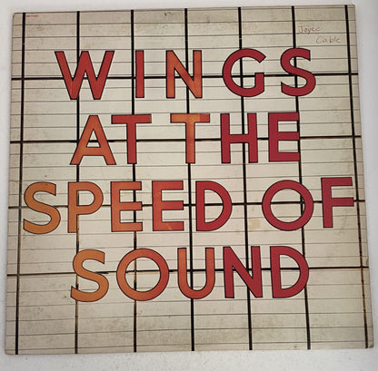 Wings - At The Speed of Sound - 1976 Vinyl LP