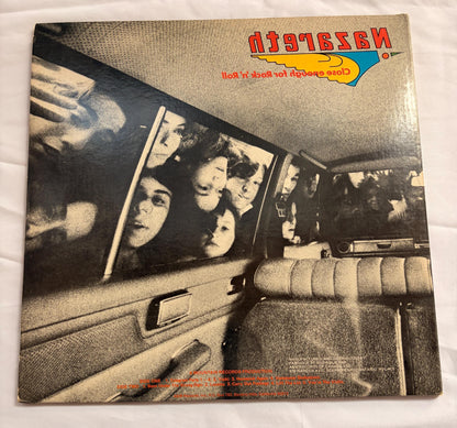 Nazareth - Close Enough For Rock and Roll 1976 Vinyl Record