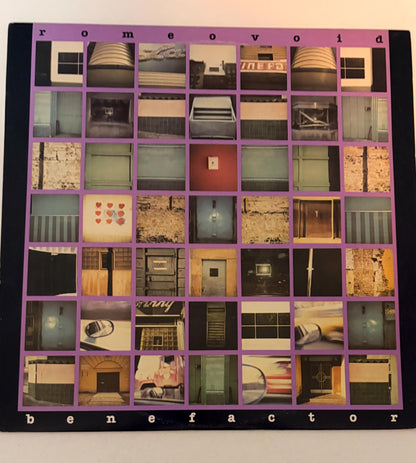 Romeo Void - Benefactor 1982 Vinyl Record