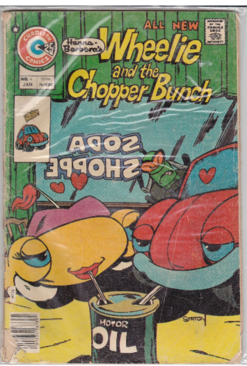Charlton Comics Wheelie and the Chopper Bunch #4 1976
