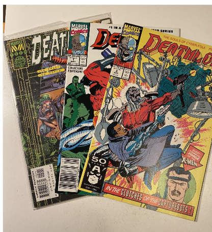 Lot of 3 Marvel Deathlok Comics