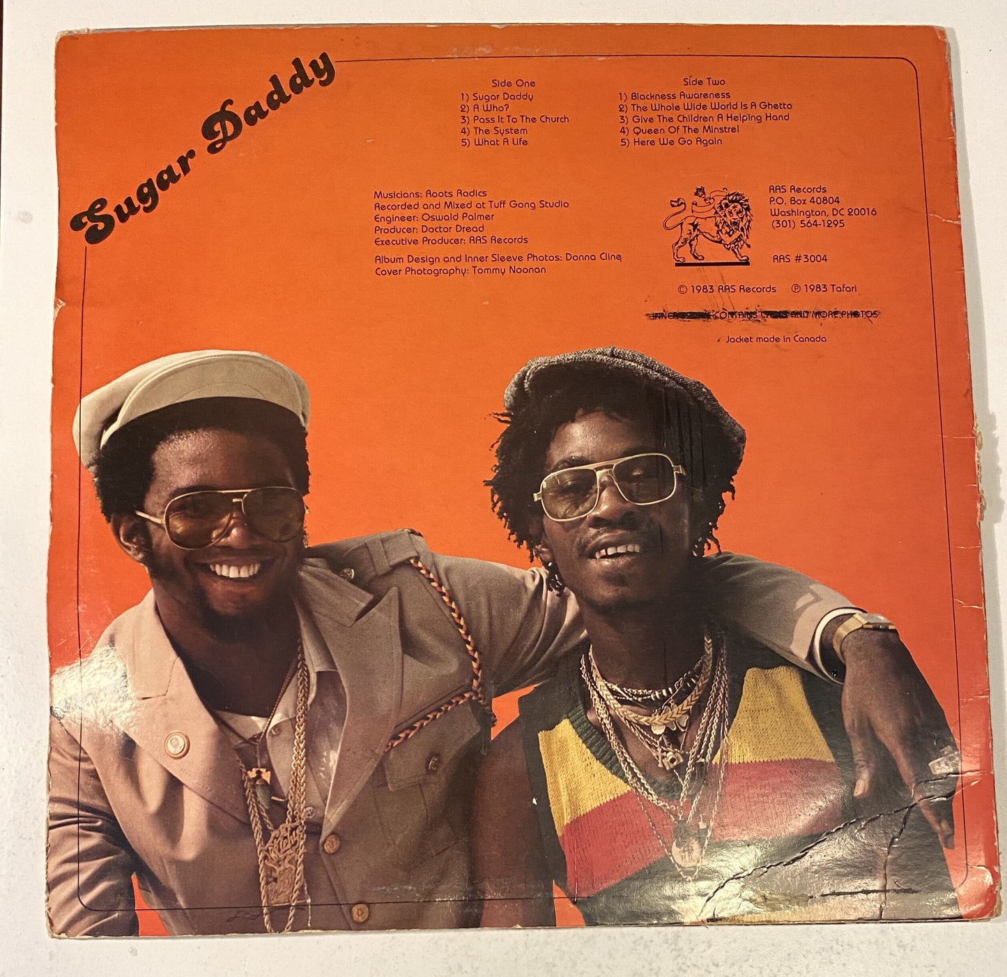 Michigan & Smiley - Sugar Daddy - 1983 Vinyl LP Record