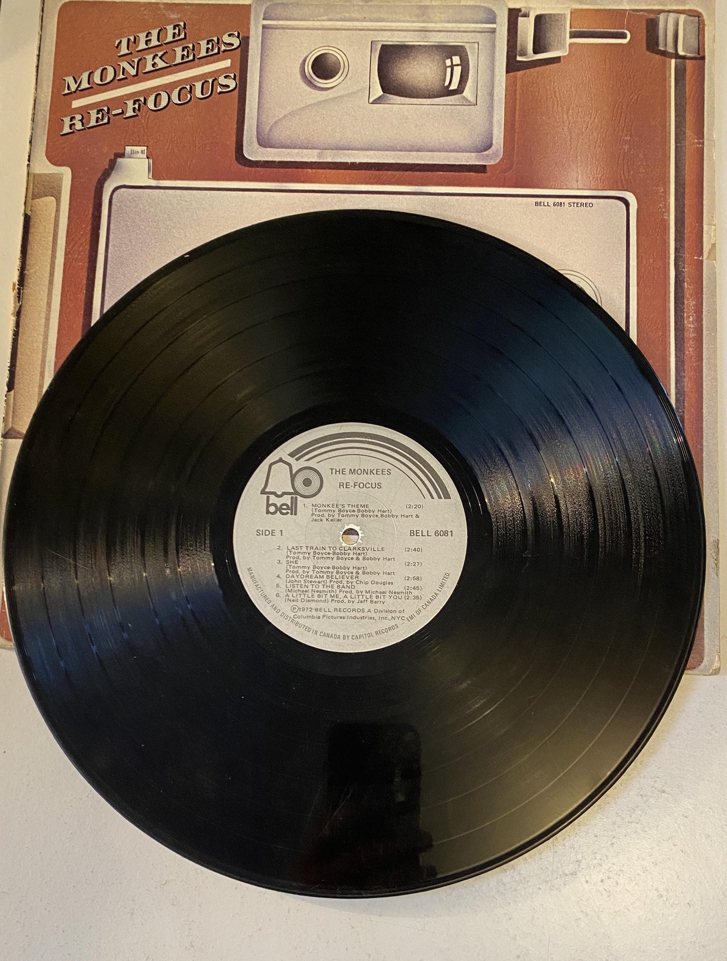 The Monkees - Re-Focus 1972 Vinyl LP