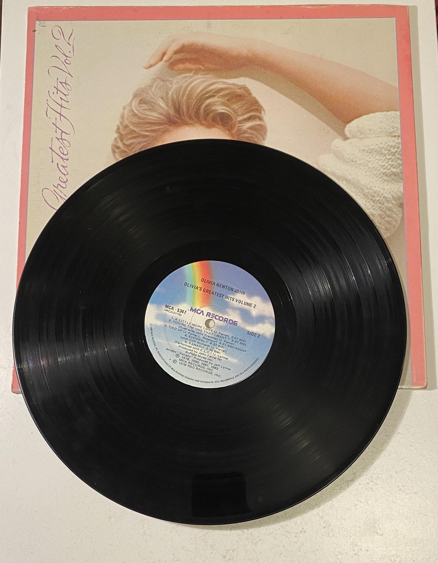 Olivia Newton-John - Olivia's Greatest Hits 2 - 1982 Vinyl LP